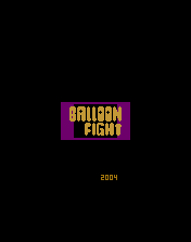 Balloon Fight v1 Title Screen